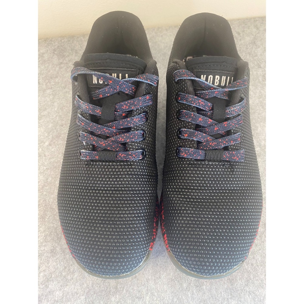 NOBULL SuperFabric Trainer Black All You Need Is Love Men 5 /Women 6.5 Trainers - Picture 3 of 9